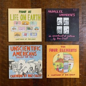 VTG Cartoons By Roz Chast 4pc Paperback Books Set